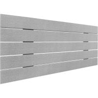 Cabecero de madera reciclada estilo paleta horizontal, cama de paletas, herrajes incluidos (160x46 paleta 5, madera Cambrian) - details 7