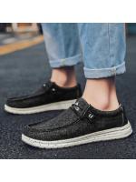 Mocasines, zapatos casuales de moda, zapatos de lona para hombre, zapatos sin cordones para hombre. - details 2