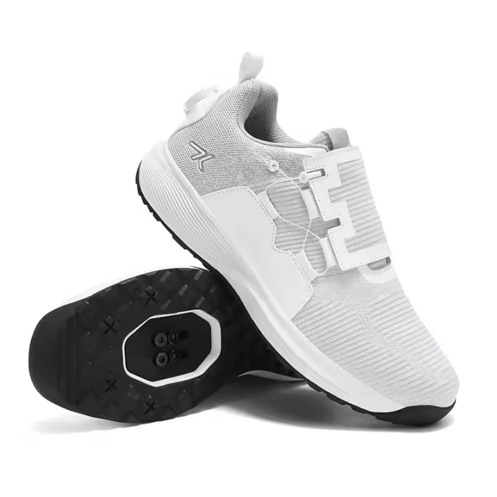 Zapatos de Ciclismo Impresables para Hombres y Mujeres Cordones Retrocesos Antideslizantes - 1