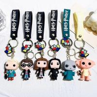 Llavero de Figura de Acción de Harry Potter en 3D Dobby, Hermione, Malfoy, Ron, Snape - details 0
