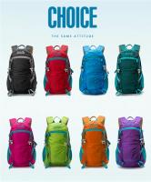 Mochila de nailon impermeable para hombre y mujer, bolsa de viaje de gran capacidad para acampada, senderismo y escalada, 30l - details 2