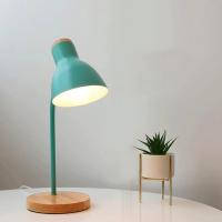 Lámpara de escritorio Creativa de estilo simple, Luz Lectura de dormitorio WITH BASE DE Foco E27, - details 2