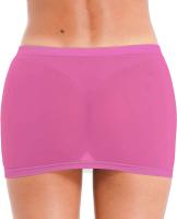 Minifalda BO elástica de tubo transparente para mujer, transparente, con lazo en la cadera, sexy, adecuada para discotecas - details 26