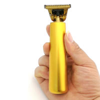 Kemei-cortadora de pelo eléctrica profesional T9, 0mm, inalámbrica, para Barba, Barbero, cortador de oro, encendedores recargables, KM-1978B - details 3