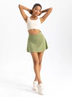 Falda de tenis plisada con bolsillos para mujer, pantalones cortos, faldas atléticas, faldas cruzadas de cintura alta para gimnasio, Golf, faldas deportivas de entrenamiento - details 43