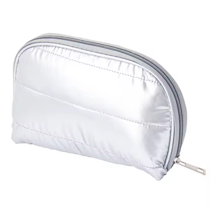 Bolsa de lavado de cosméticos, diseño lindo de maquillaje de estilo simple, regalo perfecto para madre y novia - 1