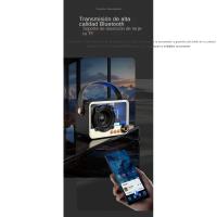 Gato de la suerte de cristal de Audio Bluetooth Mini altavoz portátil Bluetooth Subwoofer portátil al aire libre luz ambiente - details 9