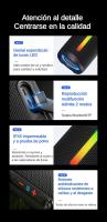 SANLEPUS Altavoz Bluetooth con Sonido HD, Altavoz Inalámbrico Portátil con Luces Intermitentes de Colores, IPX5 Resistente al Agua, Hasta 10H de Tiempo de Reproducción, Emparejamiento TWS, BT5.3, para Hogar/Fiesta/Exterior/Playa - details 12
