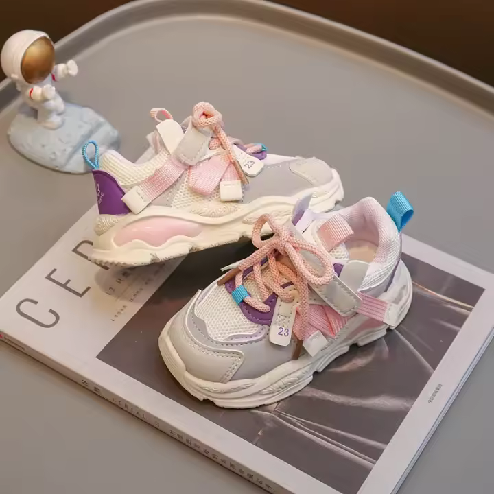 Zapatos deportivos informales para correr para niña, tenis multifuncional de moda para estudiantes, duraderos, 2024 - 1