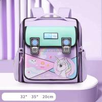Nueva caricatura para estudiantes de 1 a 6 grados, mochila de gran capacidad, liviana, coleccionable y fácil de limpiar - details 3