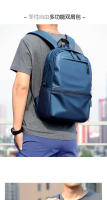 Nuevos hombres texturizados de moda, mochila casual para computadora - details 8