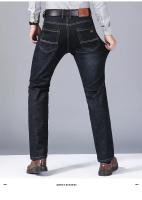 Nuevos Pantalones vaqueros clásicos para Hombre, Pantalones vaqueros para Hombre, Mannen para Hombre, monos de mezclilla negros suaves para motorista, Pantalones para Hombre, talla 32-38 - details 5
