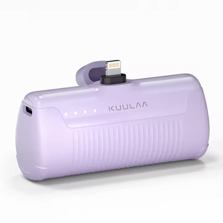 Compacto y portátil banco de energía de 4500 mAh 5V/2.4A de descarga rápida, indicador de energía, tres interfaces - 1