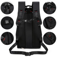 Bolsa de montañismo Mochila Hombres Mujeres Gran capacidad 90L 80L Deportes de acampada al aire libre con múltiples compartimentos de almacenamiento Hecho de nailon Ideal para - details 3