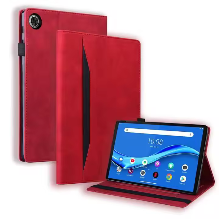 con soporte de tercera generación, funda tipo billetera moderna de 10,1 pulgadas, para Lenovo Tab M10 3 Gen 10.1, tb328fu tb328xu - 1