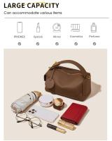 FOXER-Bolso de hombro de piel de vaca para mujer, bandolera pequeña de alta calidad, de cuero genuino, elegante - details 7