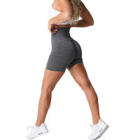 Pantalones Cortos de Fitness para Mujer NVGTN Scrunch Sin Costuras de Spandex Elásticos Transpirables con Efecto Levantador de Cintura para Deportes de Ocio y Correr - details 3