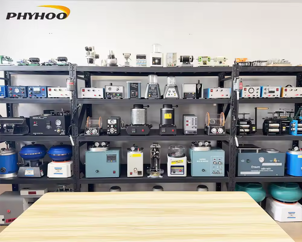 GraverMax Máquina de grabado de joyería neumática de doble extremo de 400-8000 RPM - Sistema profesional de ajuste de piedra y grabado de metal con puntas de cambio rápido 220 V - details 0