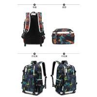 Mochila de Hombro para Hombres Estudiantes Impresada Impermeable Ideal para Viajes al Aire Libre - details 28