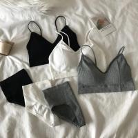Conjunto Deportivo para Mujeres de Alta Elasticidad Estilo Coreano Push Up sin Anillo de Acero - details 20