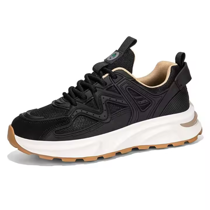 Zapatos corrientes profesionales del maratón de los deportes antideslizantes ligeros de los hombres del cuero de la PU 270 de la nueva marca - 1