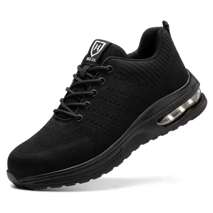 ZVD Zapatos de Seguridad Hombre Mujer Zapatillas de Trabajo Ligeras Cómodas Calzado de Seguridad con Punteras de Acero Transpirable Antideslizante - 1