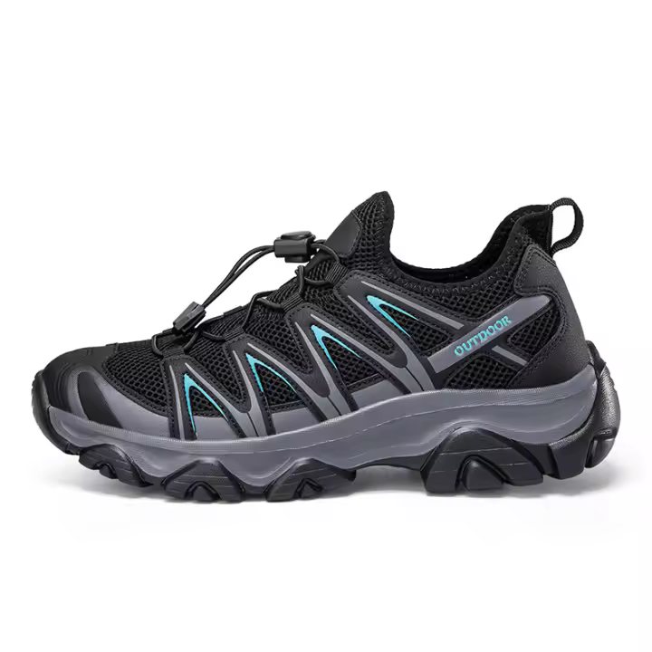 Zapatos de senderismo para hombre, ligeros, transpirables, zapatos para caminar, calzado antideslizante para exteriores - 1