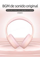 Lenovo auriculares inalámbricos TH30, cascos con Bluetooth 2024, plegables, deportivos, para videojuegos, con micrófono, 5,0 - details 3