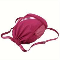 Mochila deportiva con cordón para Yoga y Fitness, bolsa deportiva para exteriores con cremallera de gran capacidad, separación de ropa seca y húmeda - details 12