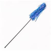 Varita de juguete con cinta colorida para gatos, varita de plástico para mascotas, juguete interactivo, 5 piezas - details 5