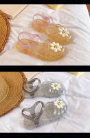 Sandalias de niña con flores, zapatos de gelatina tejida para bebé de 3 a 9 años - details 39