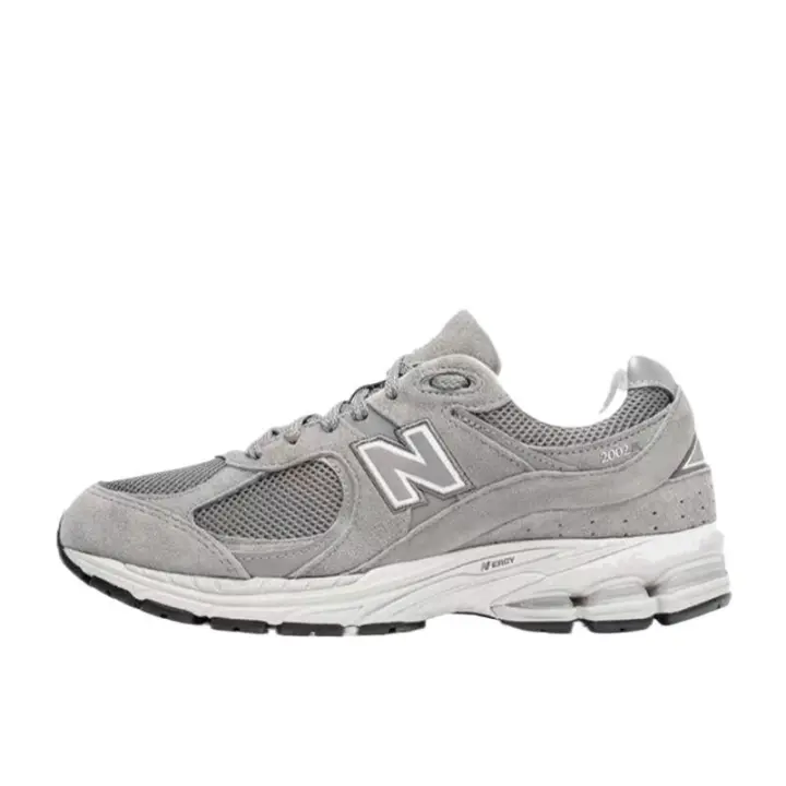 NUEVAS NB 2002R Retro, Zapatillas de deporte informales de caña alta para hombre y mujer - Zapatos de trabajo grises - 1