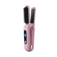 Portátil Sin Cable Alisador de Cabello 3 Velocidades Ajustables Cepillo Eléctrico para Estilizar Rizos Desenredador para Belleza - details 27