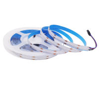Tira de luces LED RGB COB, cinta Flexible FOB de 5M, 12V, 24V, 576LED/m, IP20, IP68, resistente al agua, para decoración del hogar y exteriores - details 2