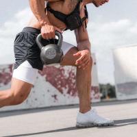 Pantalones cortos deportivos con estampado de anime de doble capa para hombre, multiprenda, secado rápido, correr, M-3xl - details 2
