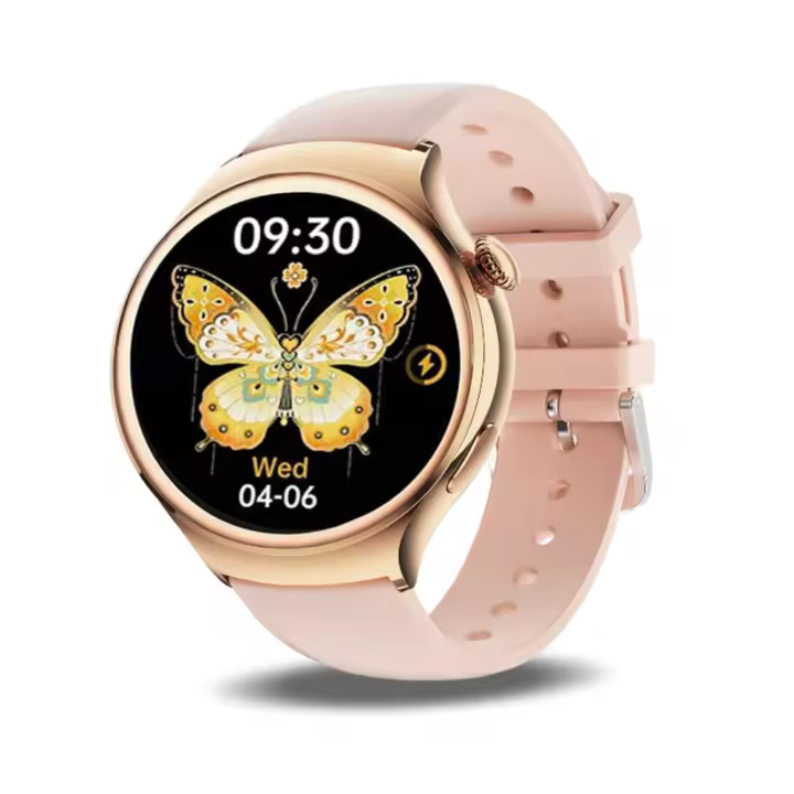Reloj inteligente resistente al agua para mujer, monitor de presión arterial, frecuencia cardíaca y sueño, recordatorio de ciclo fisiológico, 2025NFC - 1
