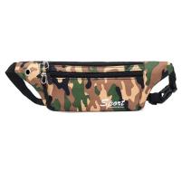 Riñonera de viaje de cintura deportiva de camuflaje para niños y niñas, riñonera con cinturón para caminar y vacaciones, paquete de pecho impermeable informal para mujer - details 0