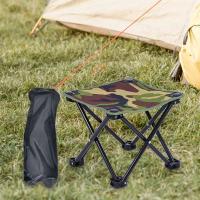 Fold Camping Stool Fishing Seat Lounger Chair Ottoman Compact Outdoor Foot Stool Portable Footstool for Lounge Patio Camping