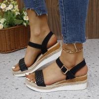Sandalias de cuña de verano para mujer - details 4