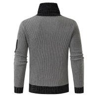 Camiseta de manga larga para hombre, jersey de punto ajustado informal, nuevo - details 6