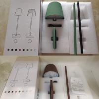 Lámpara de escritorio recargable inalámbrica para Hotel, lámpara de mesa impermeable con Interruptor táctil para Camping y dormitorio - details 4