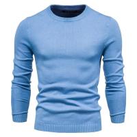 Suéter grueso de cuello redondo para hombre, jersey de punto cansado, tops de otoño e invierno - details 25