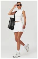 Conjunto de Falda de Yoga para Mujer Ropa Deportiva de Entrenamiento Traje de Gimnasio - details 11