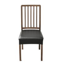 Funda de Silla de Cuero PU Impermeable Protector de Muebles Extraíble para Sillas de Comedor - details 0
