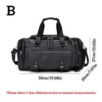 Bolso multifuncional con ruedas de gran capacidad para hombre, bandolera de hombro para negocios, bolsos de fin de semana, deportes y aventuras - details 0