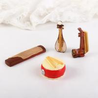 Instrumento de música en miniatura, miniviolín de resina, adornos decorativos para casa de muñecas, manualidades, manualidades, hogar, Bar - details 12