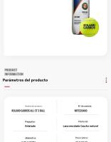 Pelotas de Tenis Wilson Oficiales - Abierto de EE. UU., Roland Garros, Shanghai Masters (Pack de 3) - Nivel Competición para Todas las Superficies - details 8