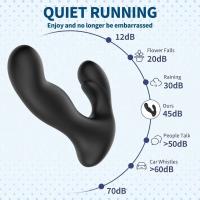 Leten Masajeador Prostatico Control Remoto Vibrador Anal con Estimulación de Dedo - details 7