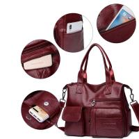 Bolso de Mano de Lujo para Compras para Mujer Bolso de Hombro de Diseñador en Cuero PU Bolso Cruzado de Gran Capacidad Bolso de Mensajero - details 16