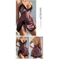 Pijamas de moda con cuello en V y tirantes, pijamas de imitación de seda para mujer, ropa de descanso informal, pijamas transpirables - details 3